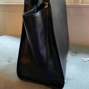 Stunning black structured Zac Zac Posen handbag